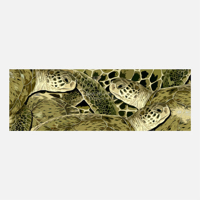 Green turtle graphic